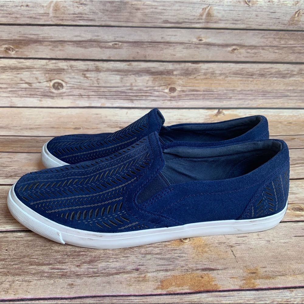 COACH Alegra Perforated Slip On Sneaker